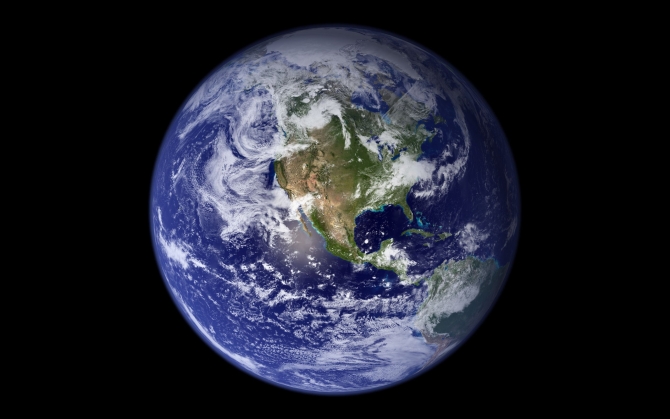 Земля фото из космоса