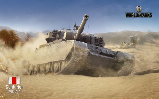 Танк Centurion World of Tanks