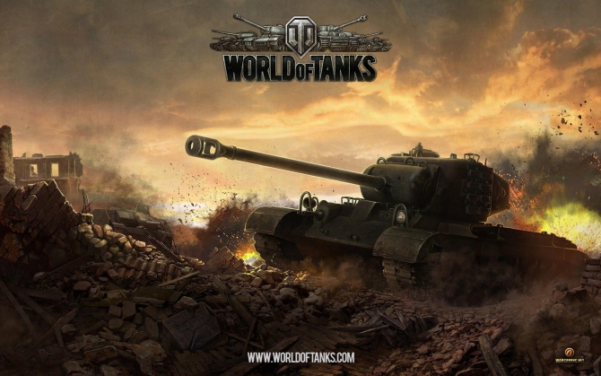 World of Tanks развалины города
