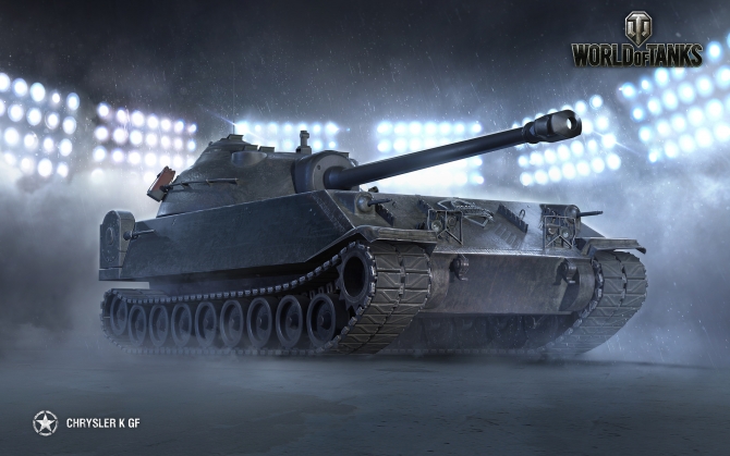 Chrysler K GF World of Tanks обои для рабочего стола