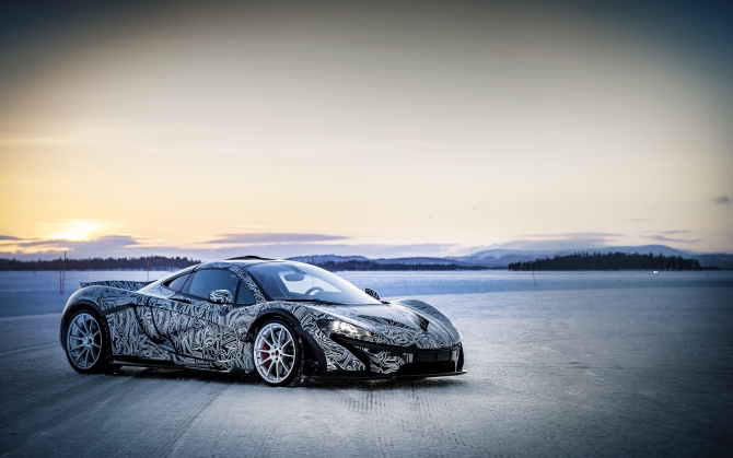 Необычная покраска McLaren P1