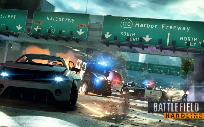 Battlefield Hardline погоня