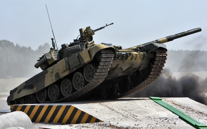 Испытания танка Т-90
