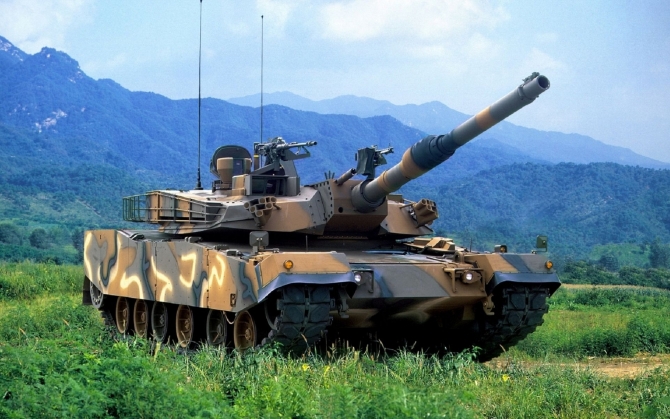 Корейский танк K1A1
