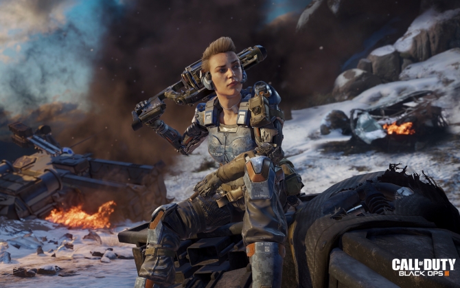 Героиня Call of Duty: Black Ops III