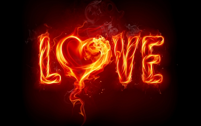 Love огнем