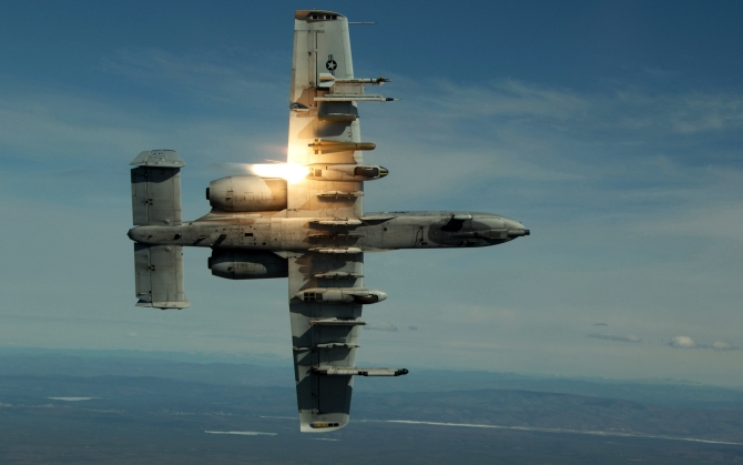 Штурмовик A-10 Thunderbolt