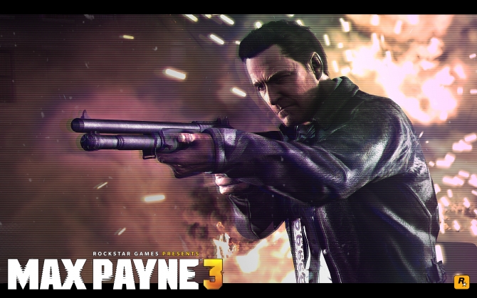 Max Payne с дробовиком