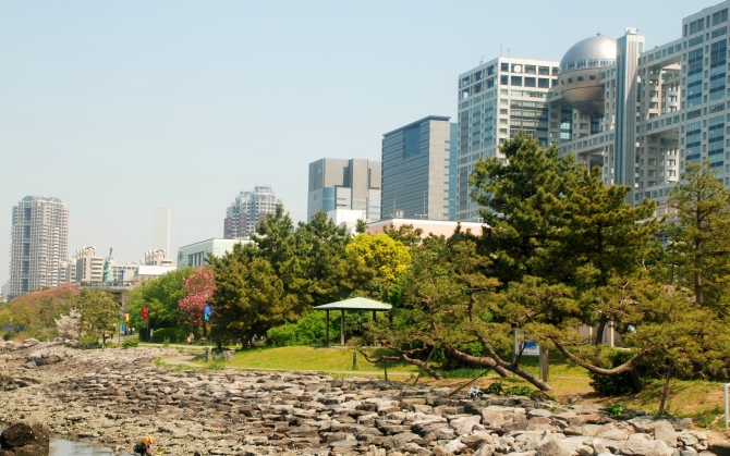Япония природа и город