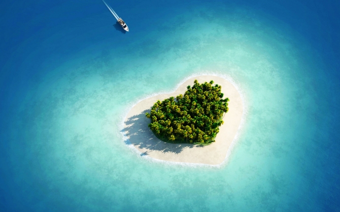 Остров сердечко