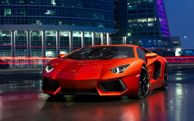 Стильный Lambo Aventador