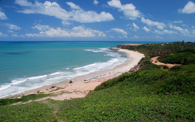 Пляж в Бразилии