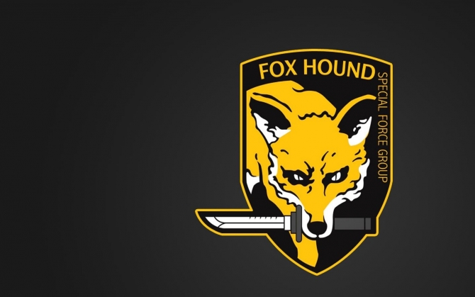 Metal Gear Solid значок Fox Hound