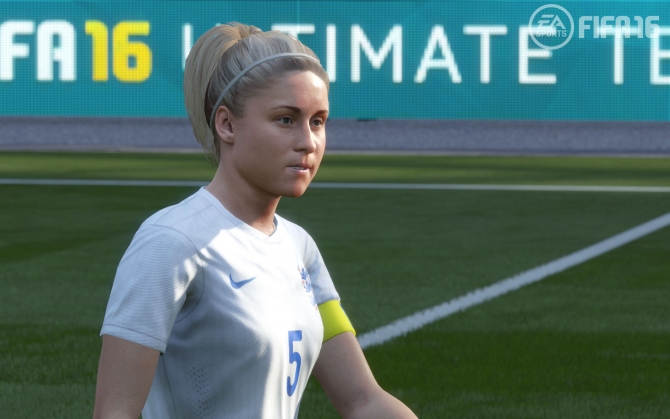 Футболистка FIFA 16