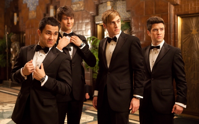 Big Time Rush во фраках