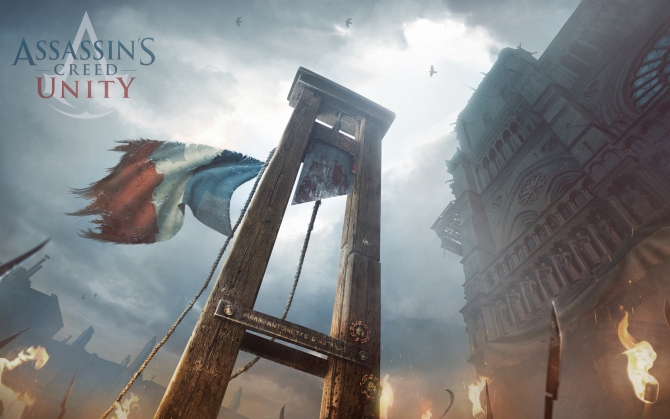 Assassin’s Creed Unity гильотина