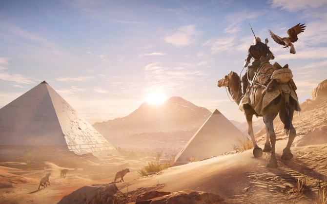 Assassin’s Creed Origins пирамиды