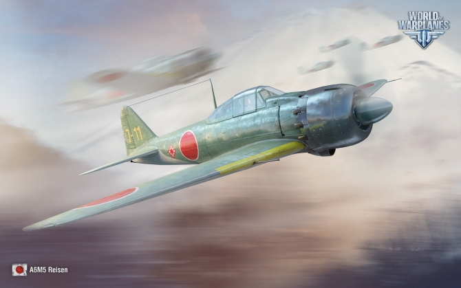 World of Warplanes A6M5 Reisen