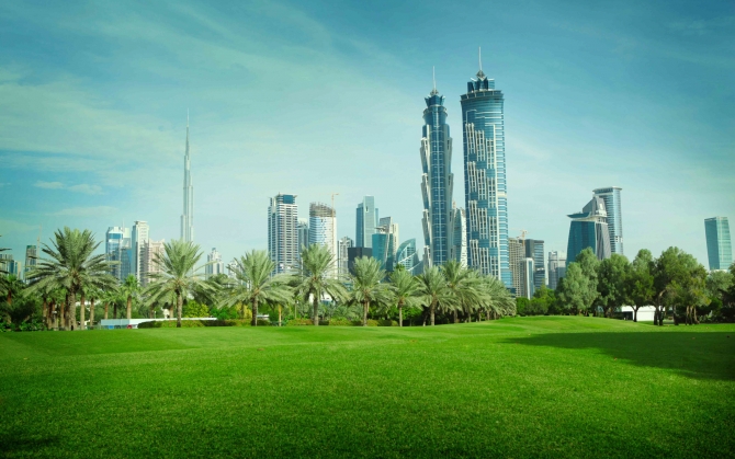 Зеленый Дубай