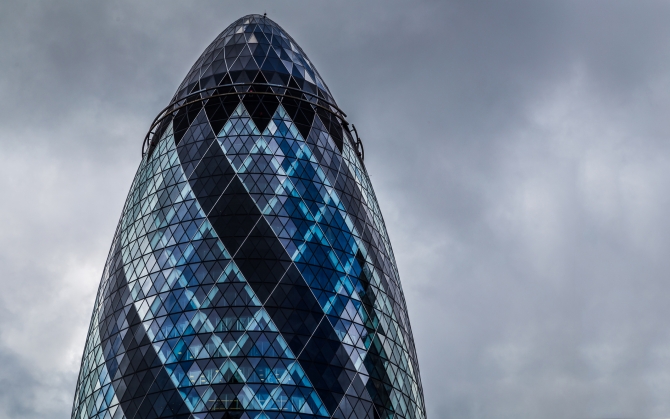 Gherkin Building в Лондоне