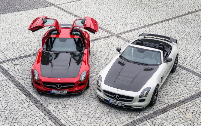 Суперкары Mercedes SLS AMG