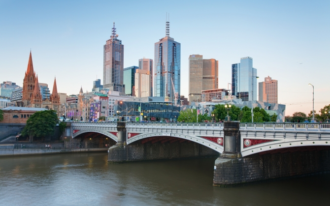 Мост Принцессы в Мельбурне
