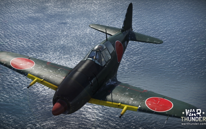 War Thunder японский самолет