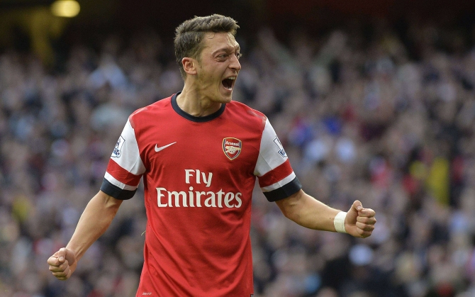 Месут Озил в ФК Арсенал