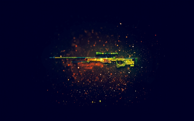 CS GO AWP Dragon Lore