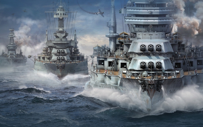 Корабли World of Warships