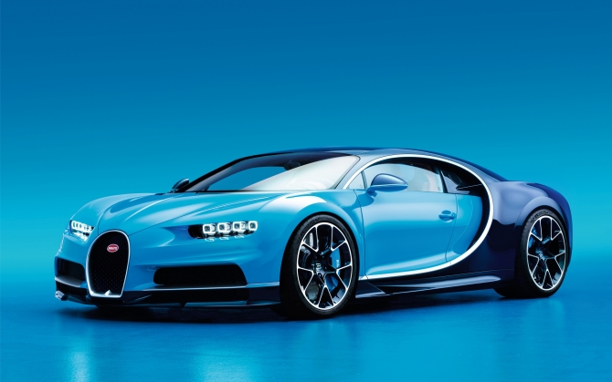 Новый Bugatti Chiron