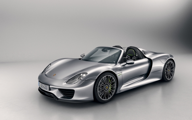 Porsche 918 Spyder кабриолет