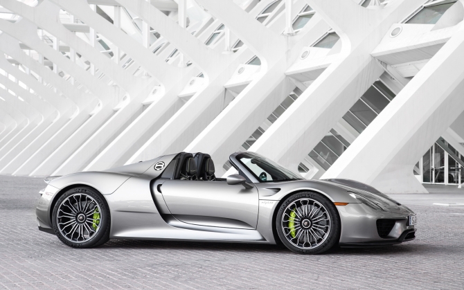 Porsche 918 Spyder кабрио