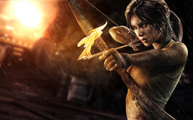 Tomb Rider огненная стрела