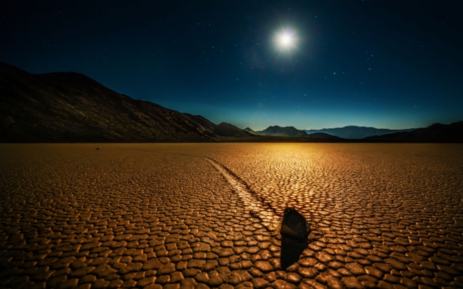 Ночью в пустыне
