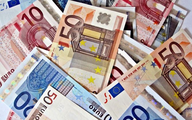 Банкноты евро