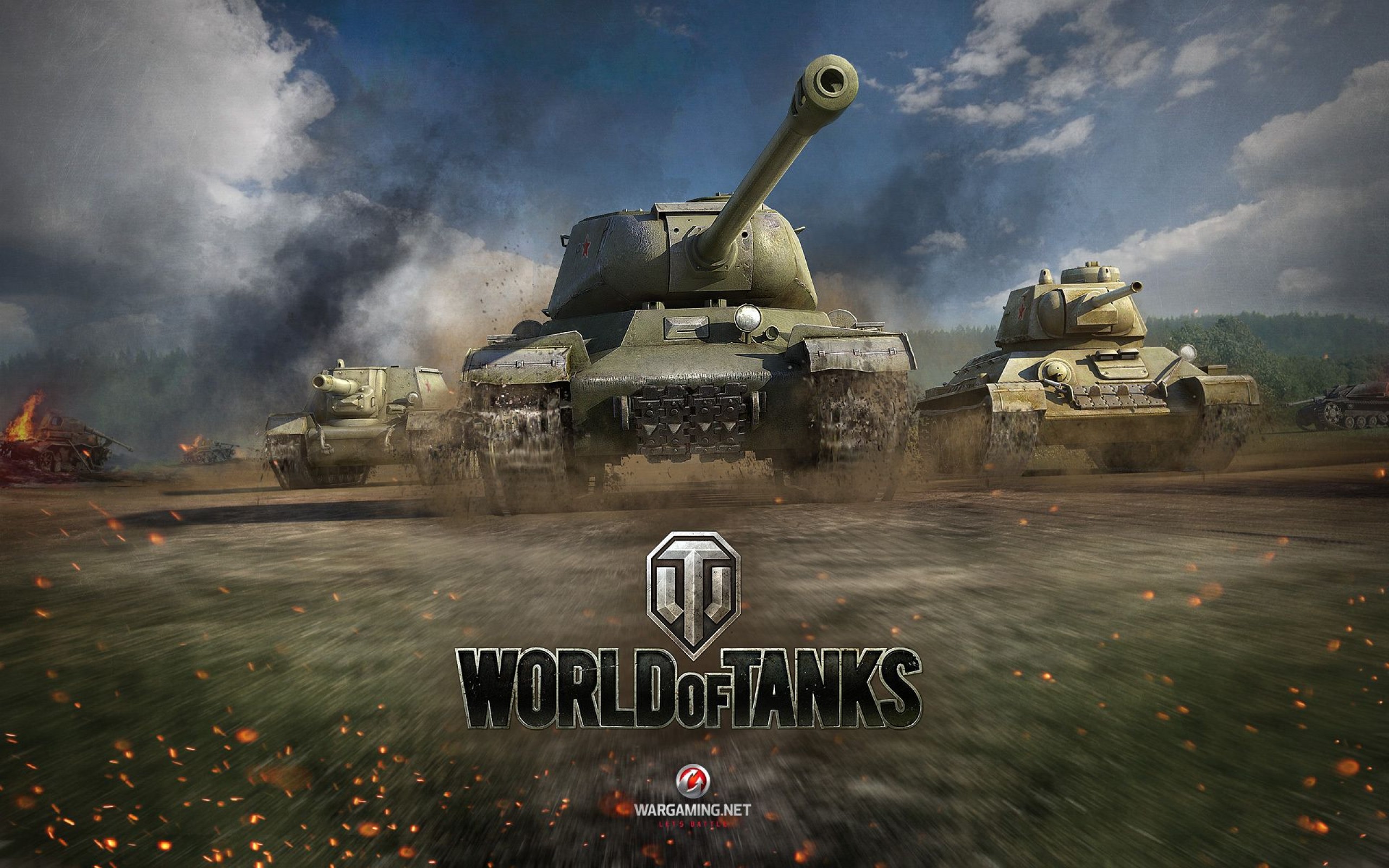 World of Tanks поле битвы