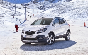 Opel Mokka зимой