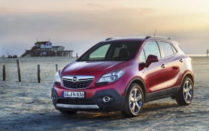 Opel Mokka на пляже
