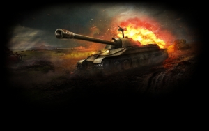 Взрыв танка World of Tanks