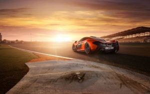 McLaren P1 на треке