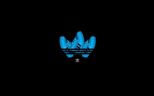 Adidas лого из кросовок
