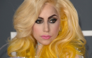 Леди Гага желтые волосы