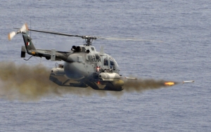 Ракетная атака с военного вертолета
