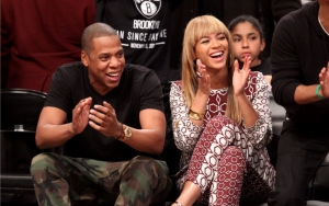 Бейонсе и Джей Зи смеются