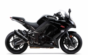 Черный Kawasaki Ninja