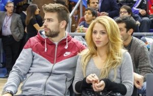 Шакира и Пике на матче