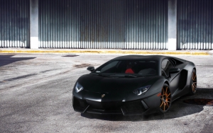 Черный Aventador LP700