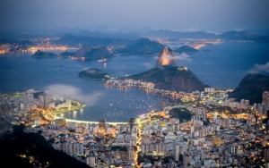 Вид на ночной Рио