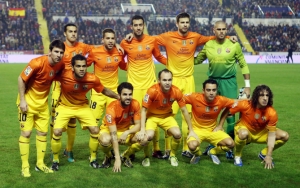 ФК Барселона командное фото